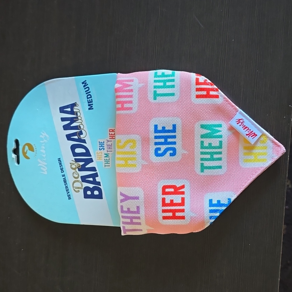 Whimsy Medium Size Dog Bandana Collar‎